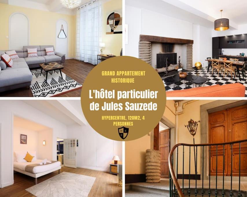 L'Hotel Particulier, 120M2, Hypercentre, Wifi / Conciergeriedamecarcas 卡尔卡松 外观 照片